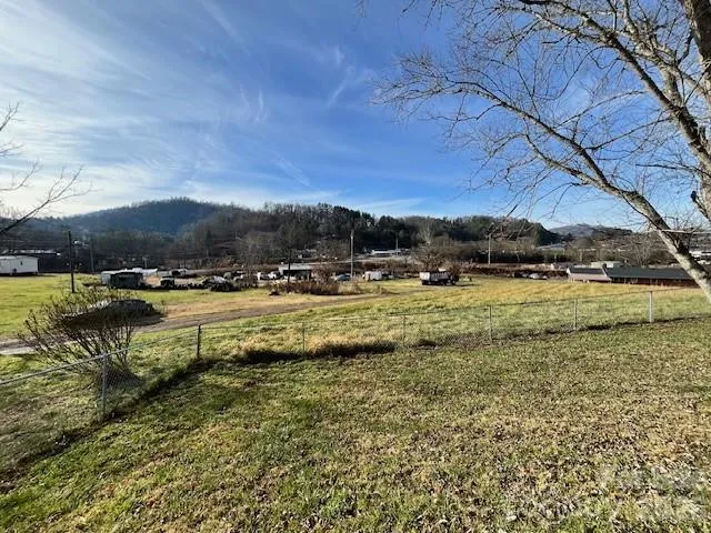a view of a lake with houses