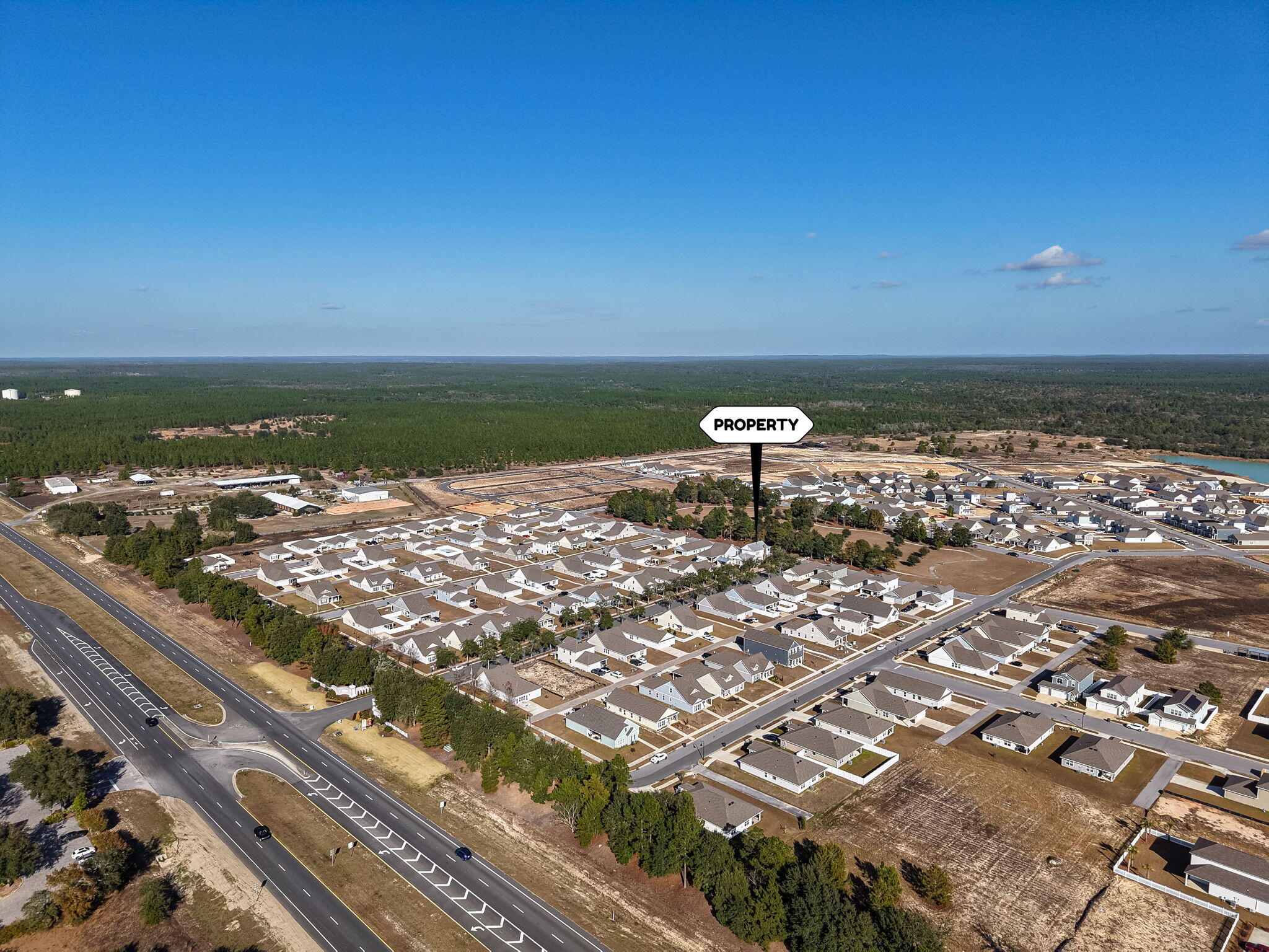 165 Staggerbush Street Freeport, FL 32439 - Photo 43 of 68 an aerial view of a city