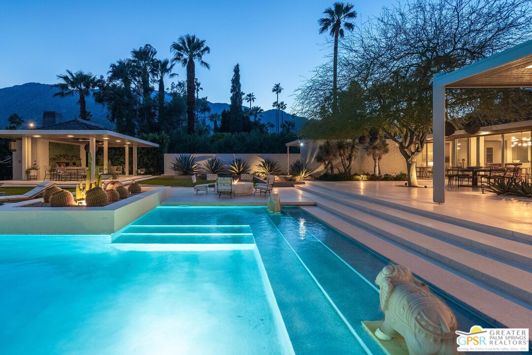 611 North Phillips Road Palm Springs, CA 92262 - Photo 9 of 10 a view of a swimming pool with a patio