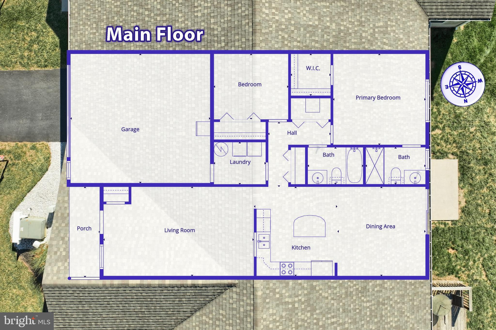 3690 Rye Court, Unit 2 Dover, PA 17315 - Photo 11 of 32 a view of a painting on the wall and street sign