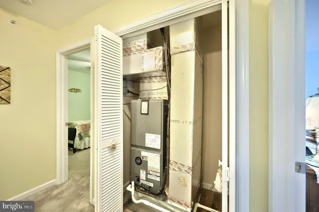a view of a bathroom with a glass door