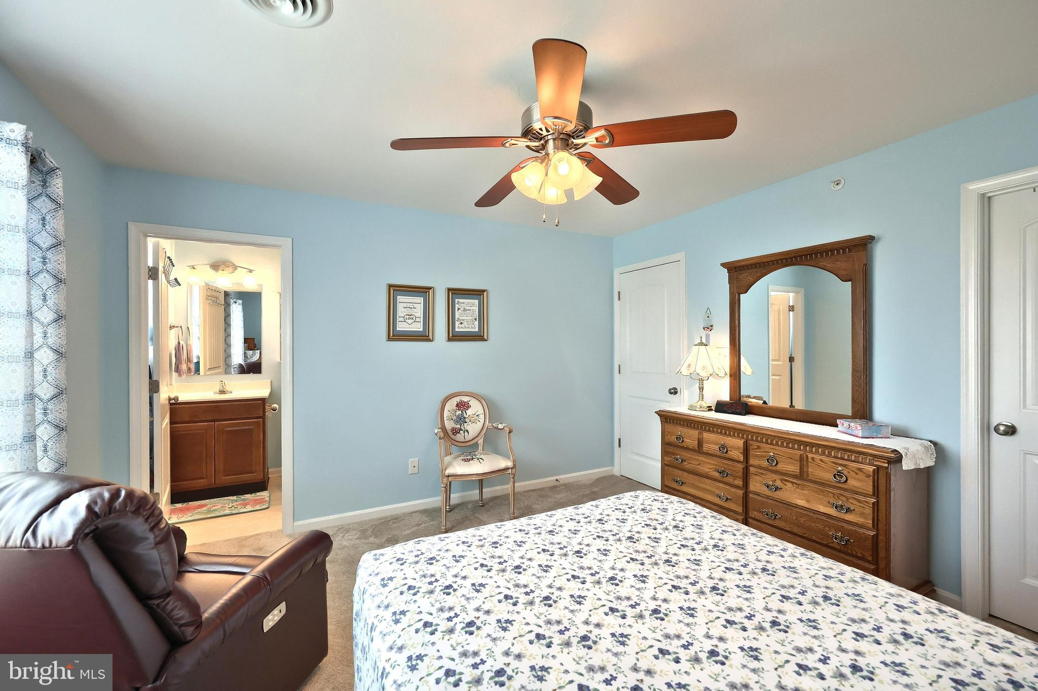 3690 Rye Court, Unit 2 Dover, PA 17315 - Photo 28 of 32 a bedroom with a bed and a dresser