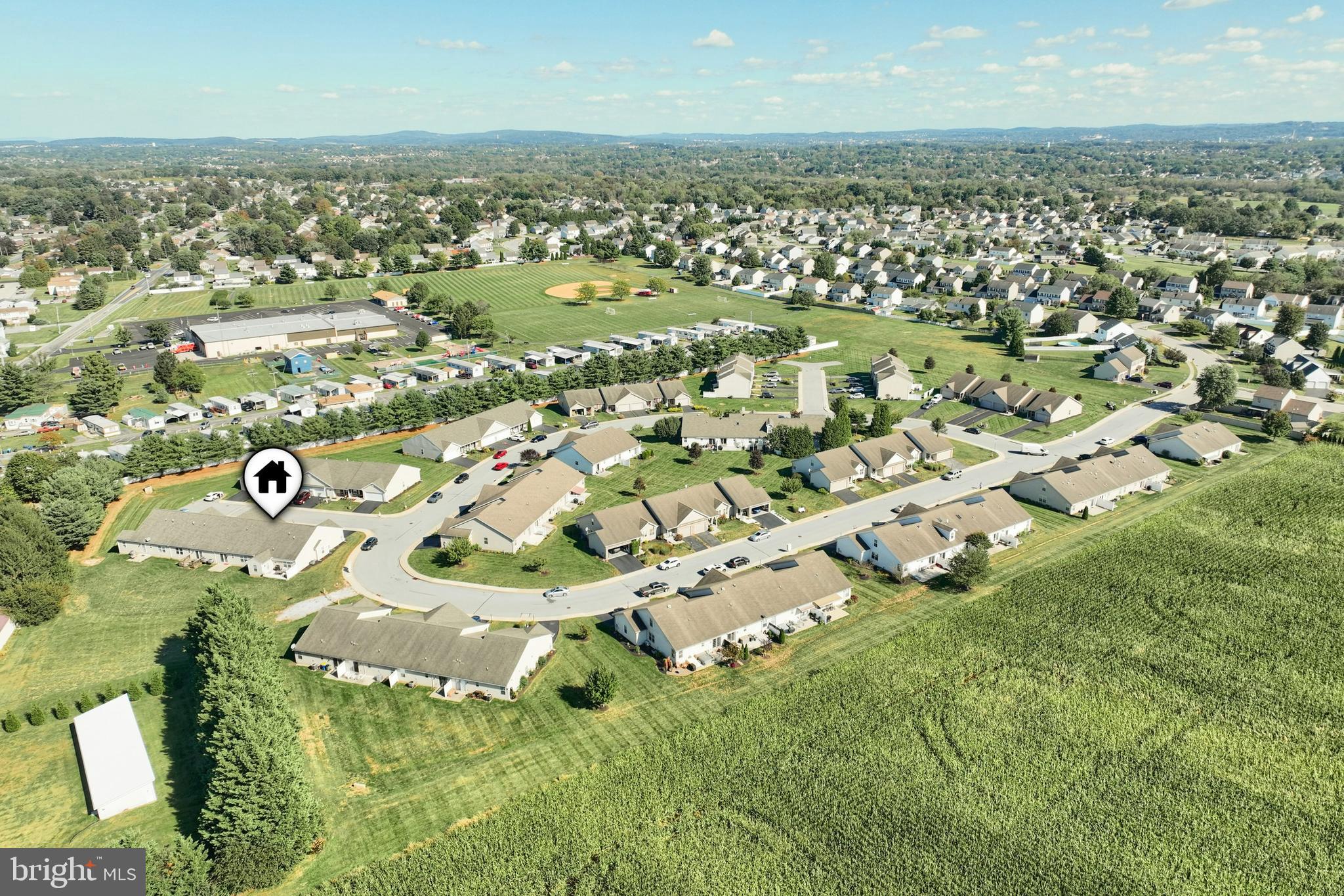 3690 Rye Court, Unit 2 Dover, PA 17315 - Photo 5 of 32 an aerial view of residential houses with outdoor space