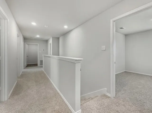 a view of entryway with hallway