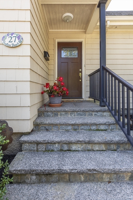 27 Preston Beach Road Marblehead, MA 01945 - Photo 2 of 32 a view of a entrance door
