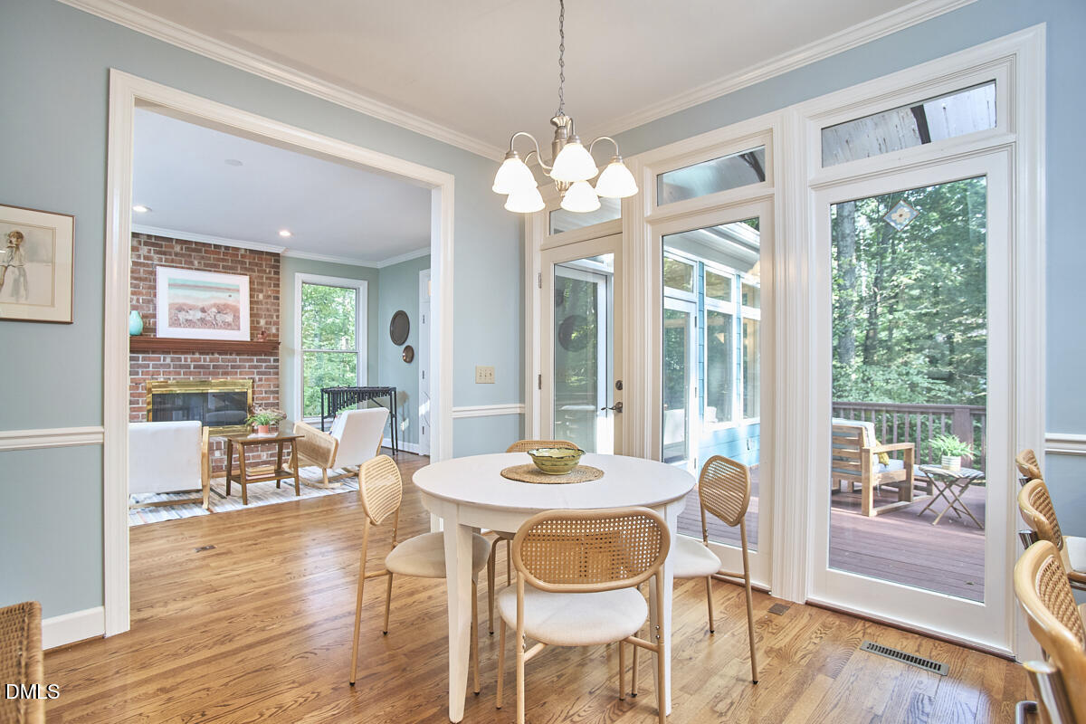 3105 Whitfield Road Chapel Hill, NC 27514 - Photo 21 of 77 Breakfast Room