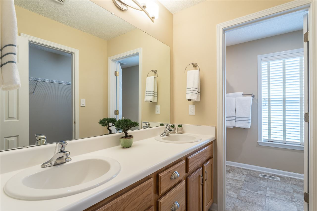 115 Grassy Rio Lane Garner, NC 27529 - Photo 11 of 23 Owner's Bath with Updated Lighting