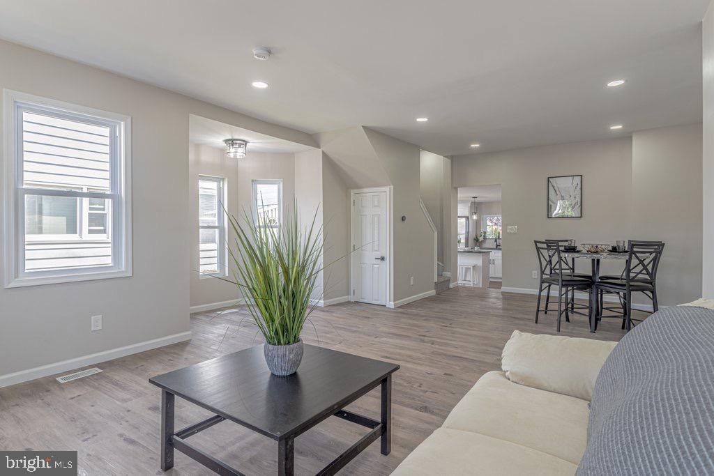 108 Rancocas Road Mount Holly, NJ 08060 - Photo 17 of 28 Open floor plan living room/dining room area