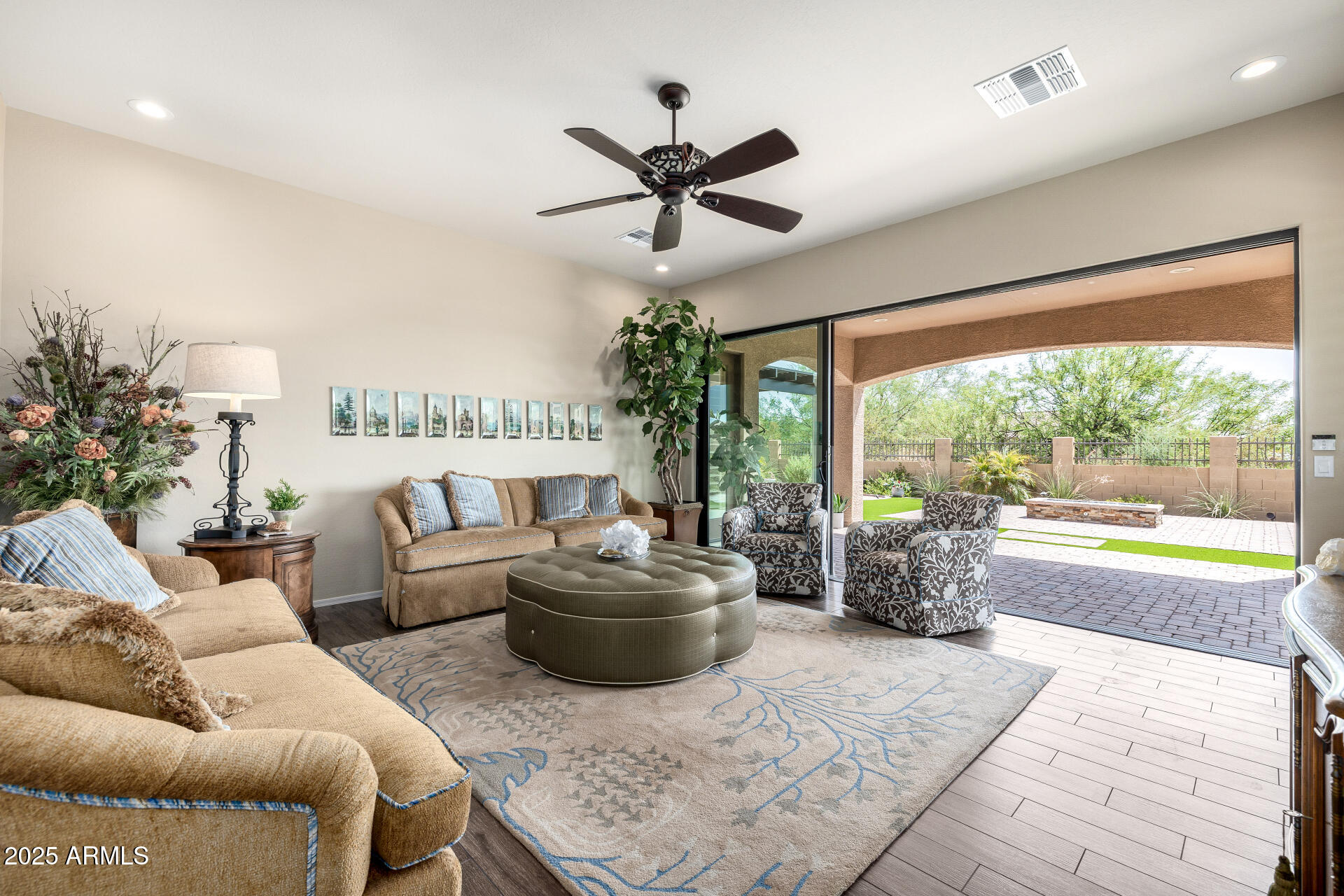 1822 North Waverly Mesa, AZ 85207 - Photo 19 of 91 a living room with furniture and a large window