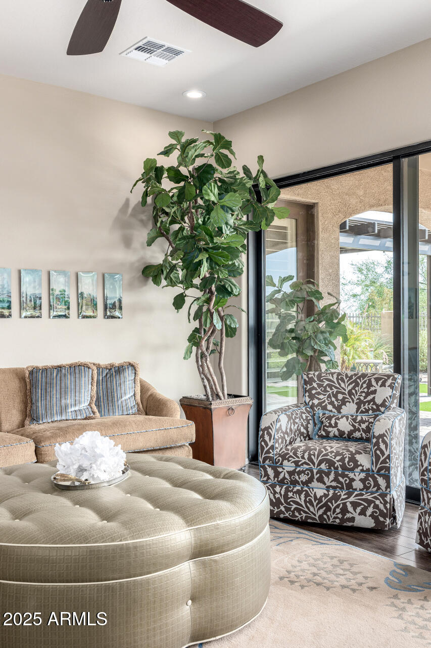 1822 North Waverly Mesa, AZ 85207 - Photo 23 of 91 a living room with furniture and a potted plant