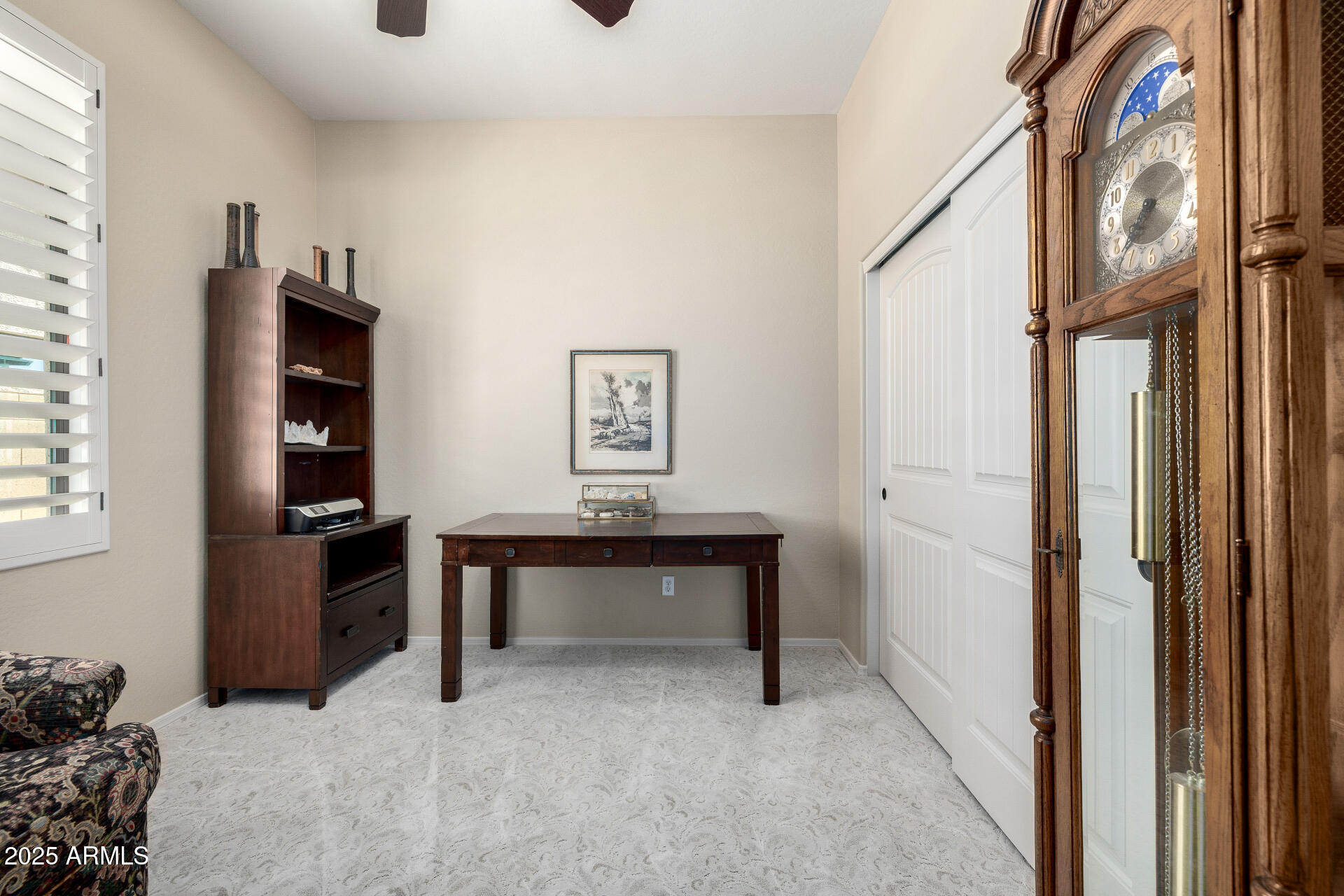 1822 North Waverly Mesa, AZ 85207 - Photo 55 of 91 a view of a workspace with furniture and a window