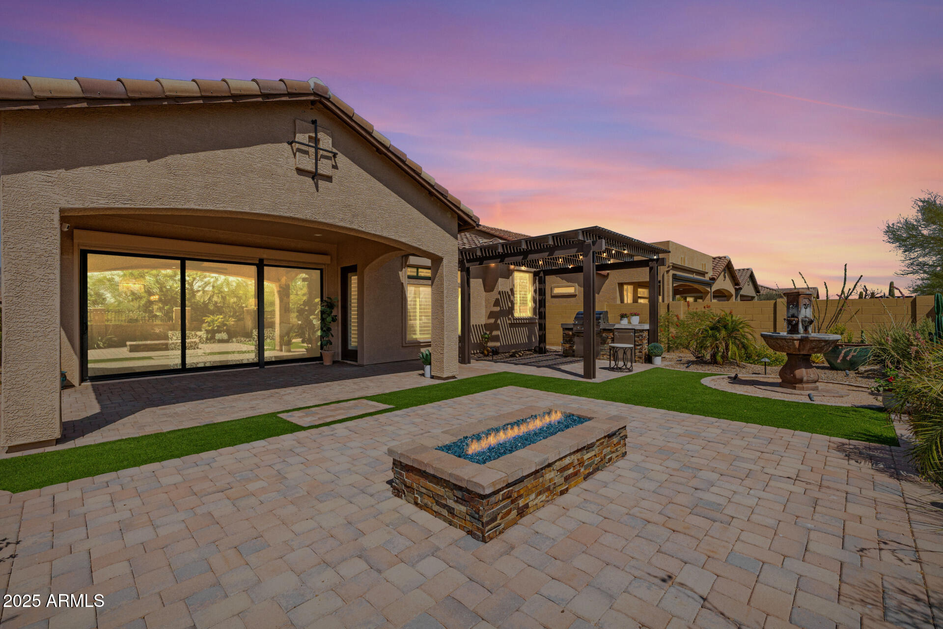 1822 North Waverly Mesa, AZ 85207 - Photo 61 of 91 a front view of a house with a yard table and chairs