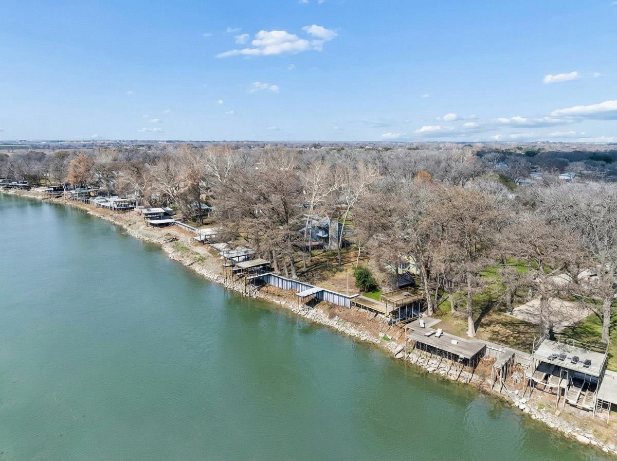 1307 Terminal Loop Road McQueeney, TX 78123 - Photo 22 of 23 an aerial view of residential houses with outdoor space and lake view