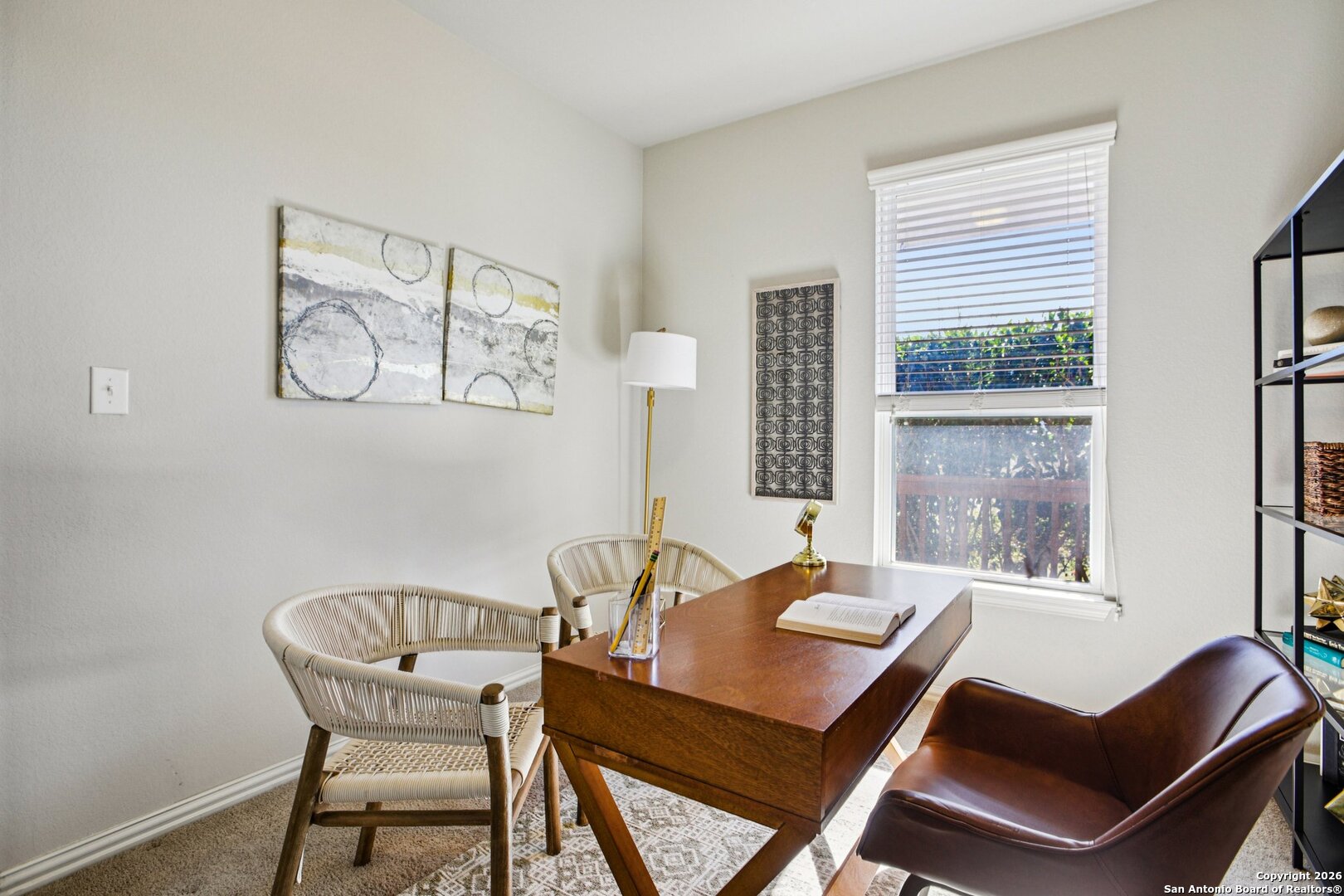 732 Bonnet Boulevard Georgetown, TX 78628 - Photo 15 of 55 a view of a dining room with furniture window and outside view