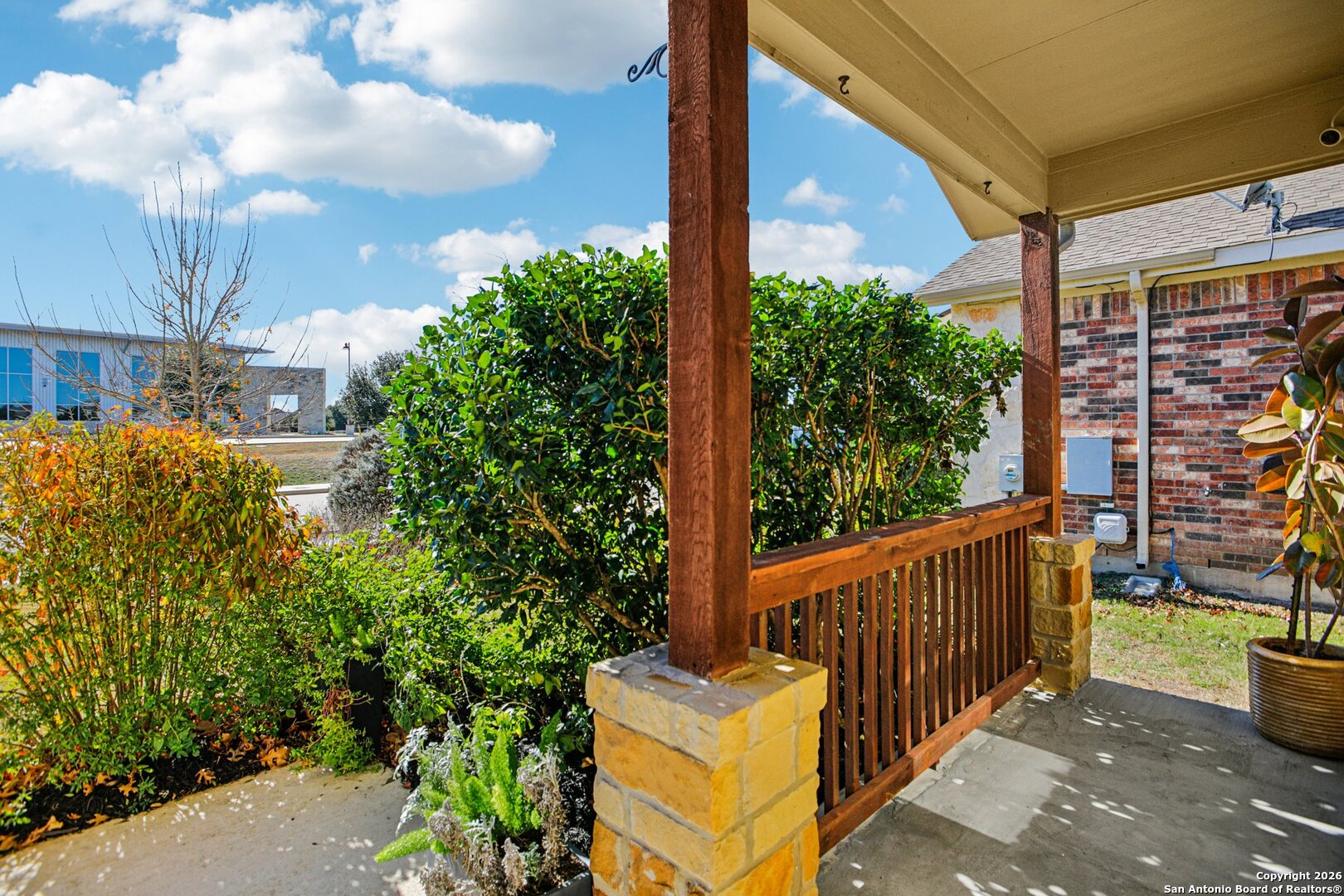 732 Bonnet Boulevard Georgetown, TX 78628 - Photo 39 of 55 a view of a street with flower plants