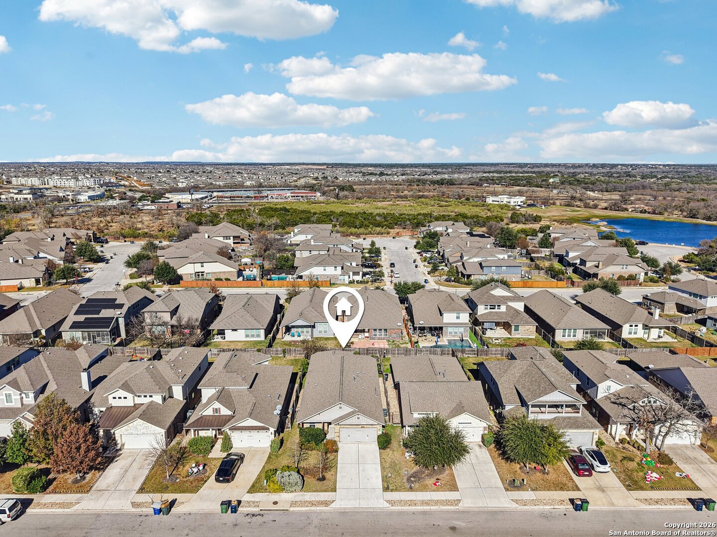 732 Bonnet Boulevard Georgetown, TX 78628 - Photo 43 of 55 an aerial view of multiple house