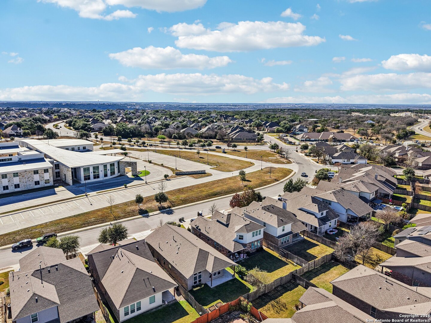 732 Bonnet Boulevard Georgetown, TX 78628 - Photo 48 of 55 an aerial view of a city