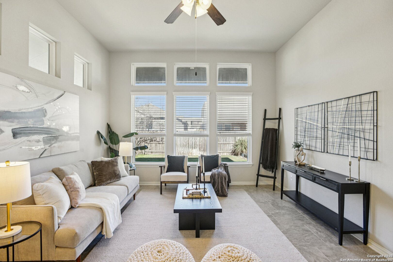 732 Bonnet Boulevard Georgetown, TX 78628 - Photo 7 of 55 a living room with furniture and a large window
