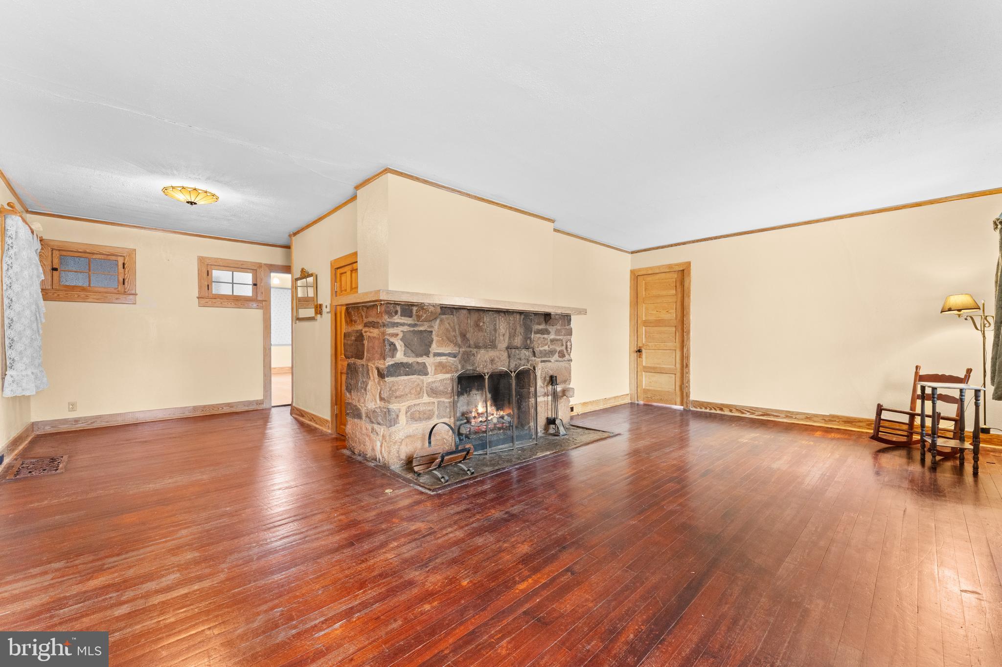210 Elizabeth Street Culpeper, VA 22701 - Photo 8 of 48 a view of a livingroom with furniture and a fireplace