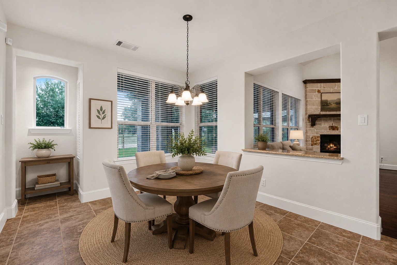 7930 Summer Night Lane Rosenberg, TX 77469 - Photo 17 of 48 Virtually staged breakfast area offering the perfect setting for everyday dining.