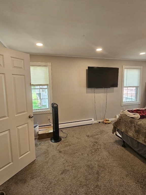 140 O'grady Fall River Fall River, MA 02720 - Photo 12 of 21 a room with a bed and a flat screen tv
