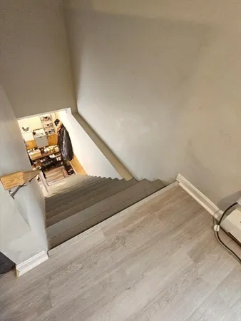 a room with gym equipment