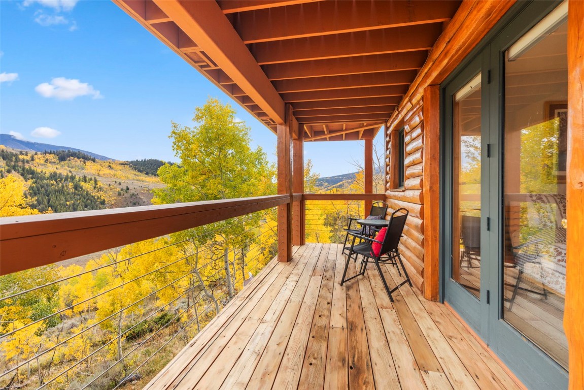 1007 Blue Ridge Road Silverthorne, CO 80498 - Photo 13 of 50 a view of two chairs in the balcony