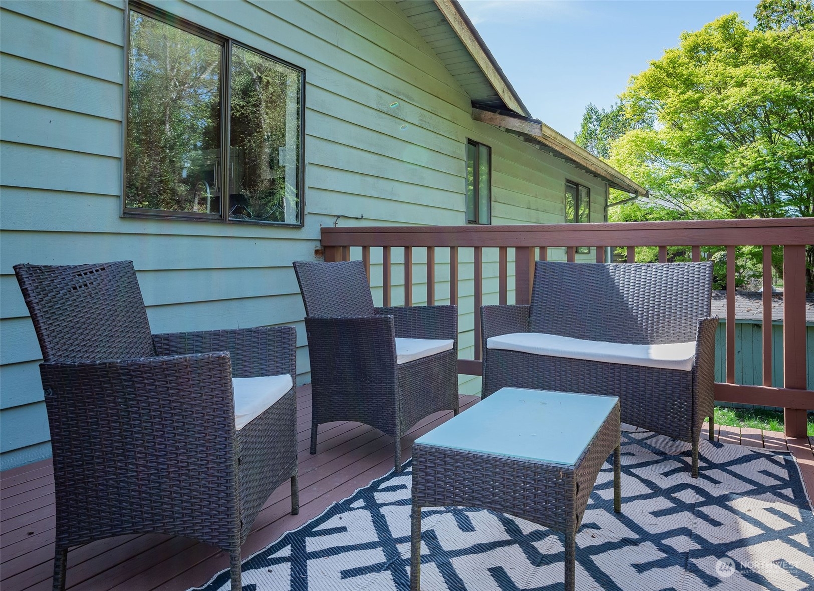 26435 Kingsview Loop Northeast Kingston, WA 98346 - Photo 3 of 25 a view of a patio on the deck