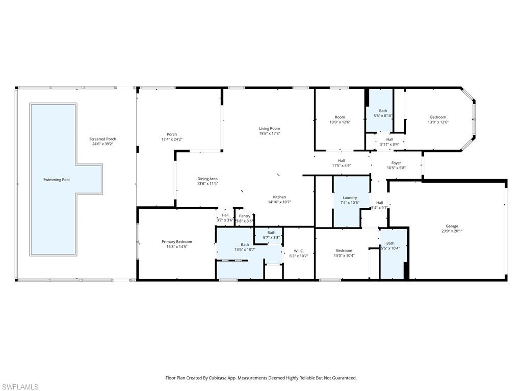 2148 Sequoia Court Naples, FL 34113 - Photo 48 of 48 a picture of a floor plan