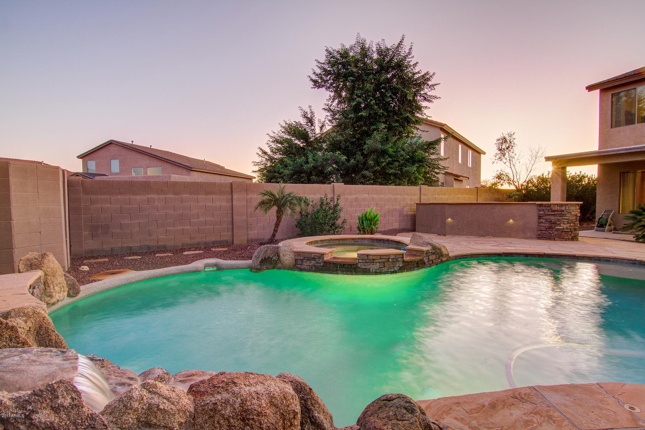 9809 South Reidar Road Laveen, AZ 85339 - Photo 29 of 30 Backyard oasis