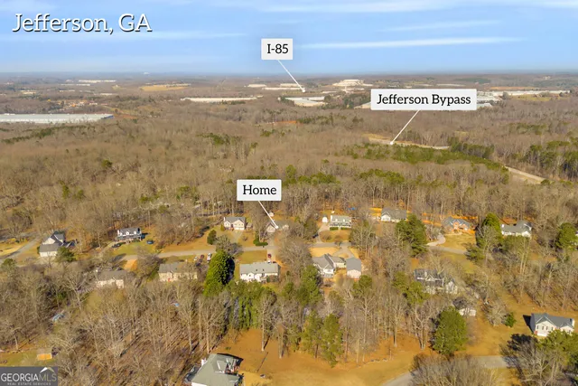 a view of house with a yard