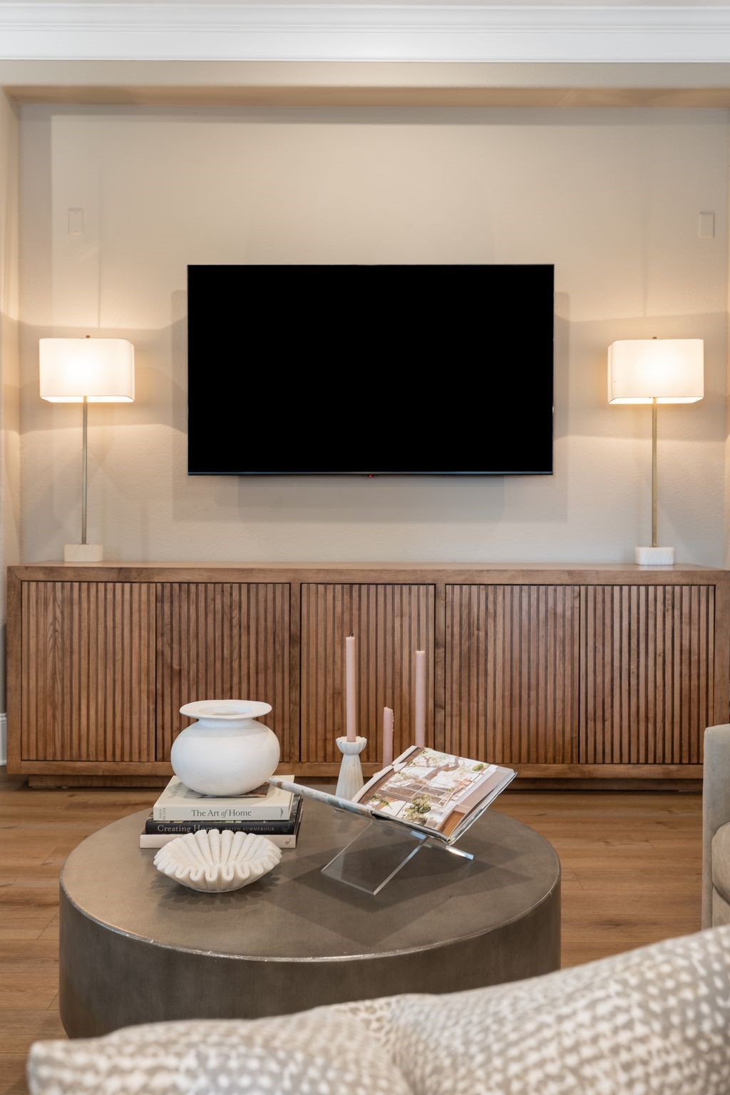 2914 Rutherford Pl Court Katy, TX 77494 - Photo 22 of 50 a living room with a couch and a flat screen tv