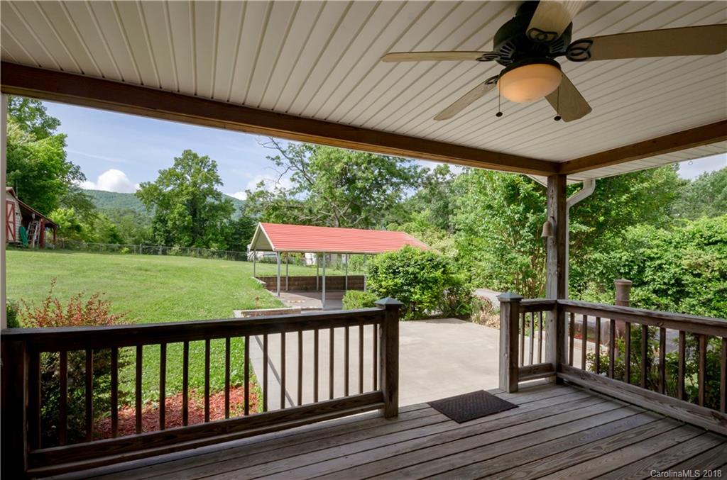 452 Souther Road Fletcher, NC 28732 - Photo 20 of 24 a view of balcony with wooden floor