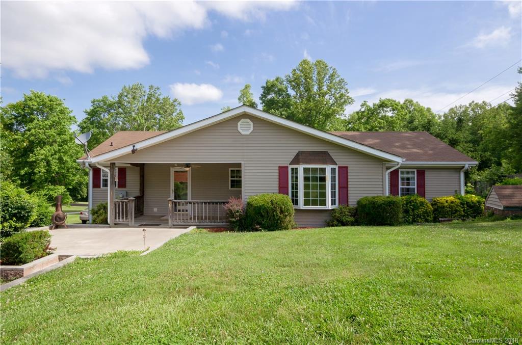 452 Souther Road Fletcher, NC 28732 - Photo 23 of 24 a view of a house with a yard