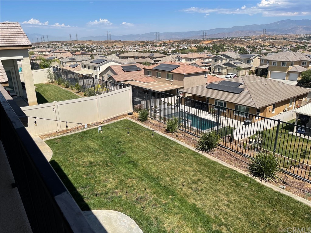 35334 Thorpe Trail Beaumont, CA 92223 - Photo 44 of 74 an aerial view of residential houses with outdoor space