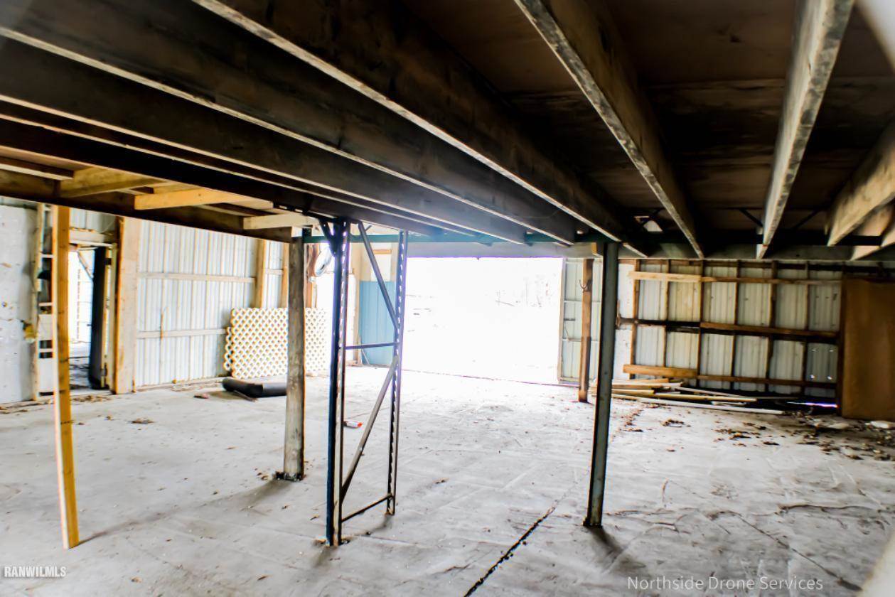 15456 West Nora Road Winslow, IL 61089 - Photo 11 of 14 a view of car garage