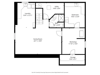 a picture of a floor plan