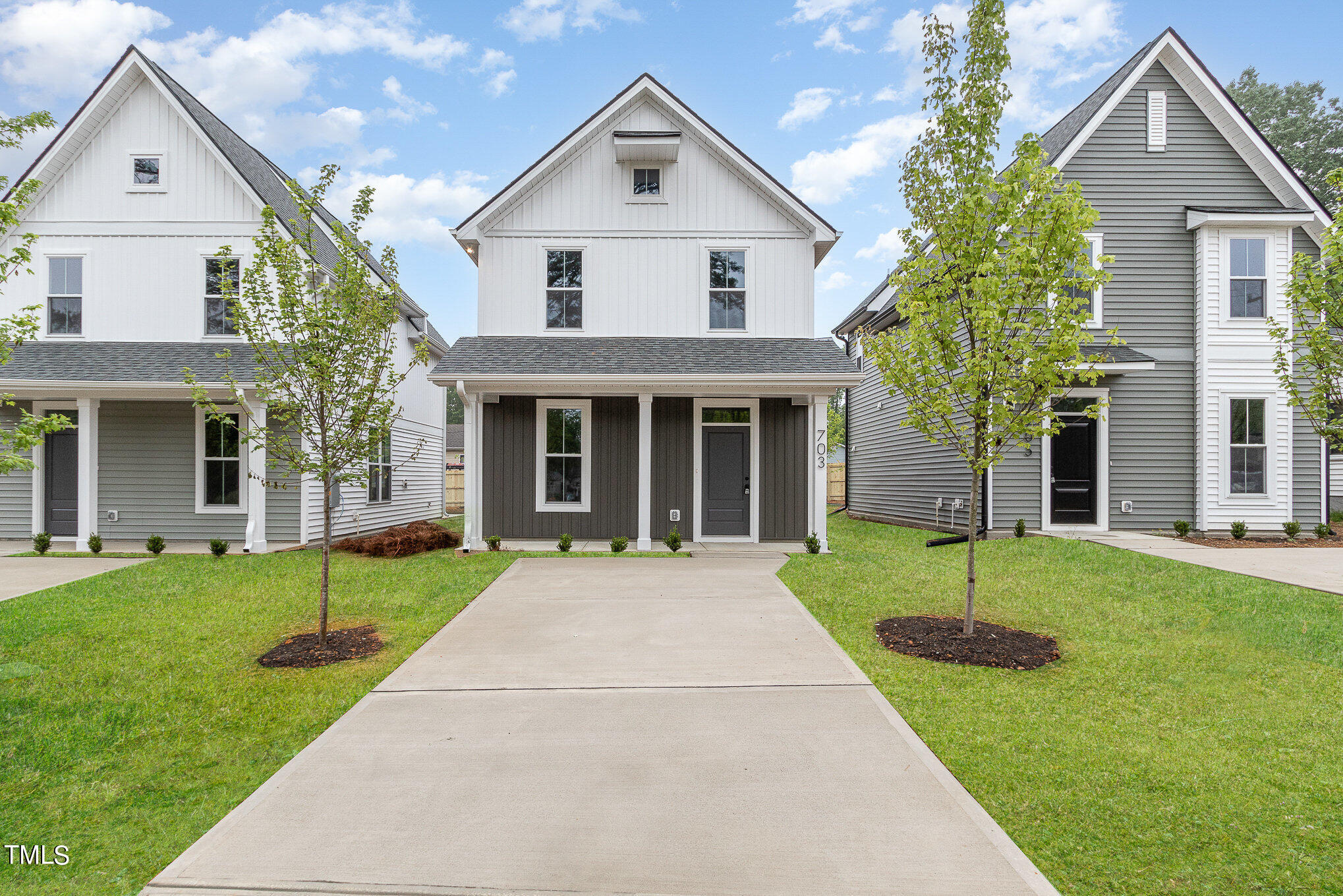701 Martin Street Durham, NC 27704 - Photo 2 of 27 703 Martin Front Elevation