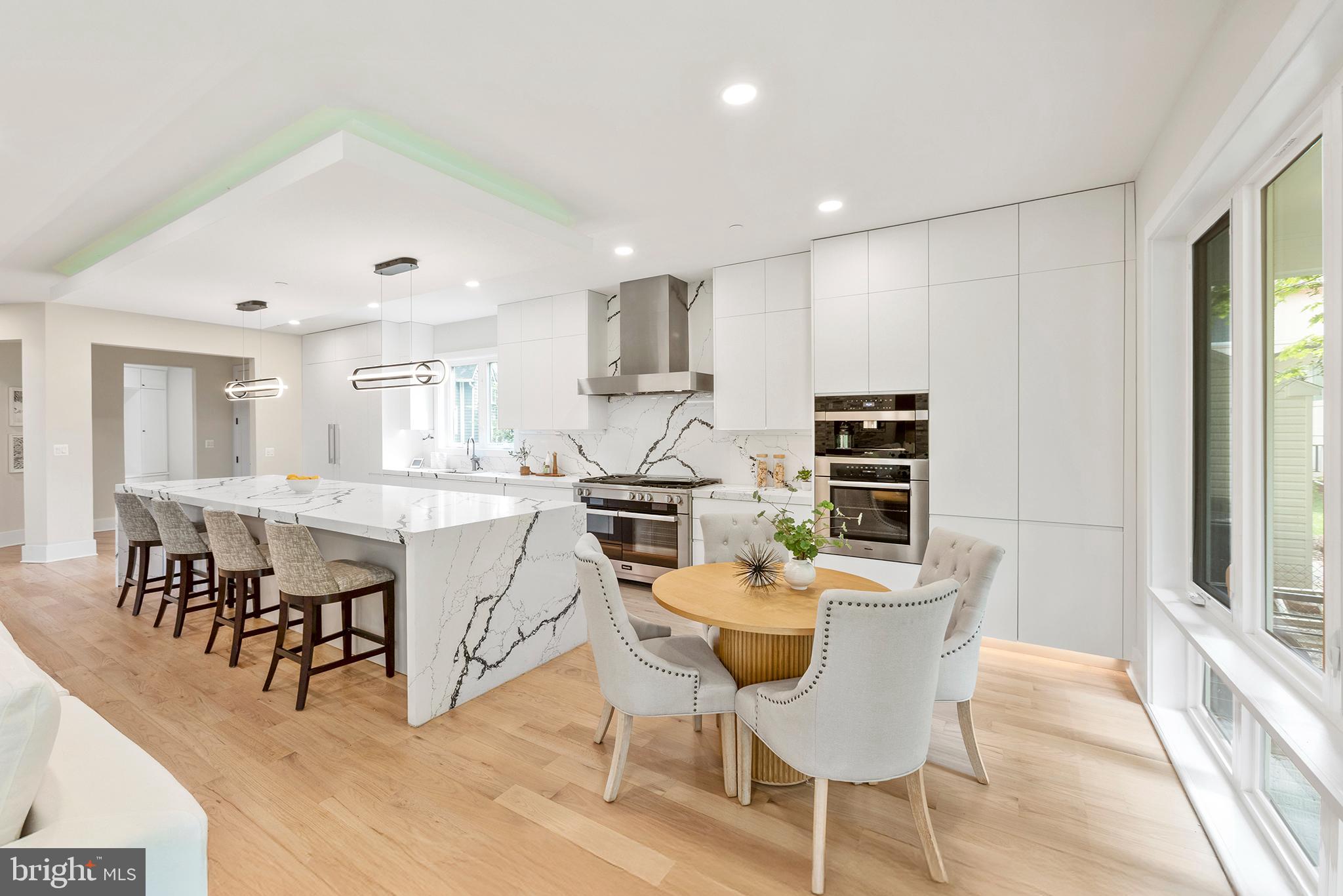 3706 Spring Street Chevy Chase, MD 20815 - Photo 17 of 63 Breakfast Area & Kitchen