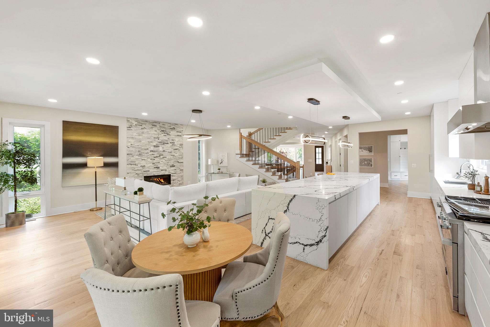 3706 Spring Street Chevy Chase, MD 20815 - Photo 18 of 63 Breakfast Area & Kitchen