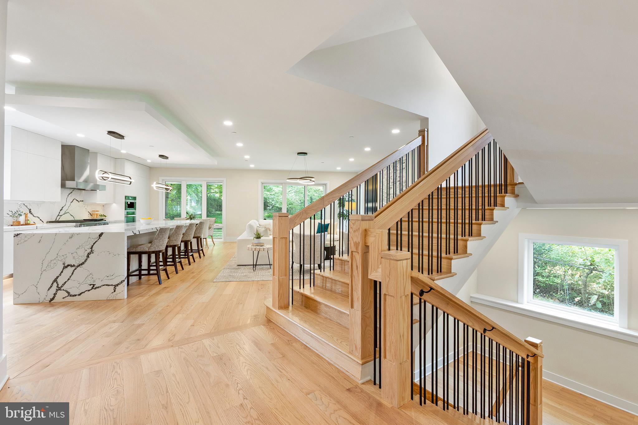 3706 Spring Street Chevy Chase, MD 20815 - Photo 26 of 63 Stairs to Upper Level