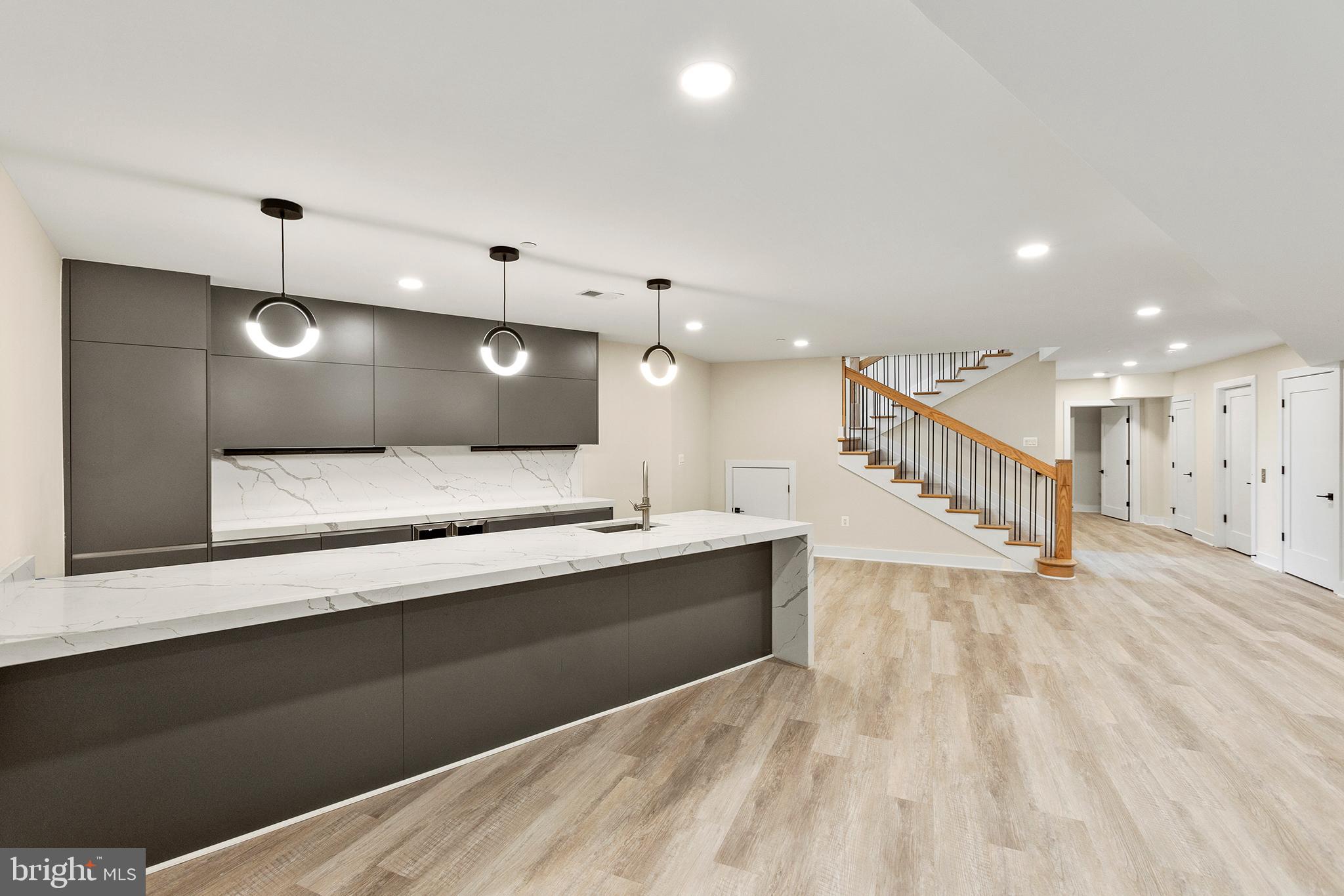 3706 Spring Street Chevy Chase, MD 20815 - Photo 51 of 63 Lower Level Entertainment Bar