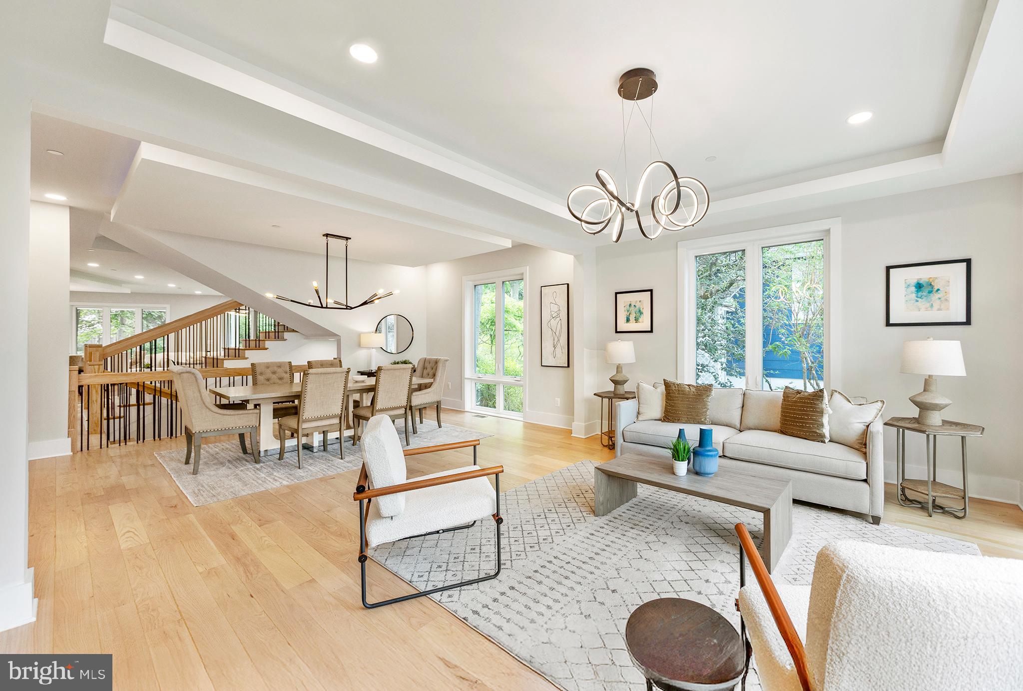 3706 Spring Street Chevy Chase, MD 20815 - Photo 7 of 63 Living & Dining Room