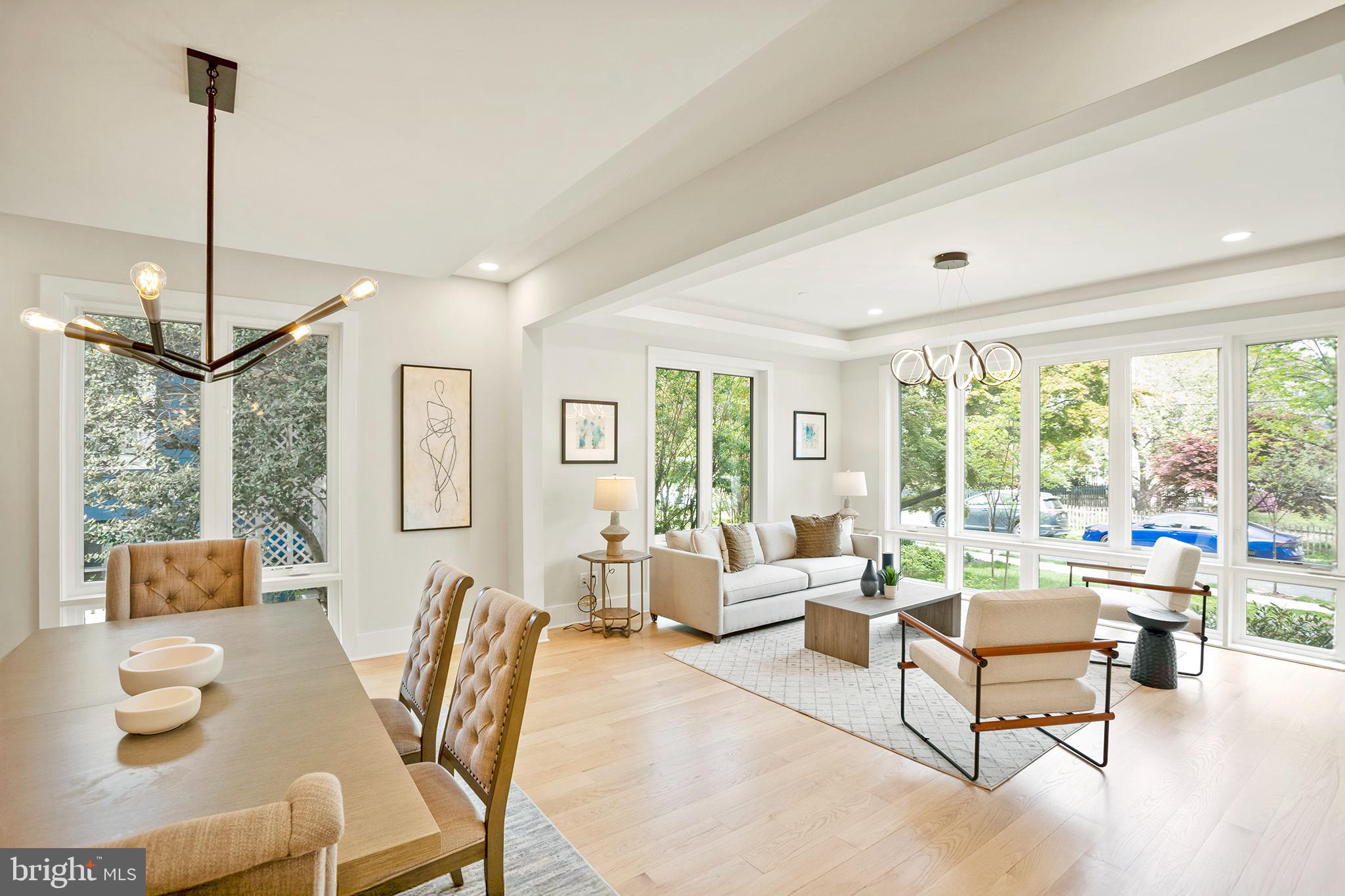 3706 Spring Street Chevy Chase, MD 20815 - Photo 8 of 63 Living & Dining Room