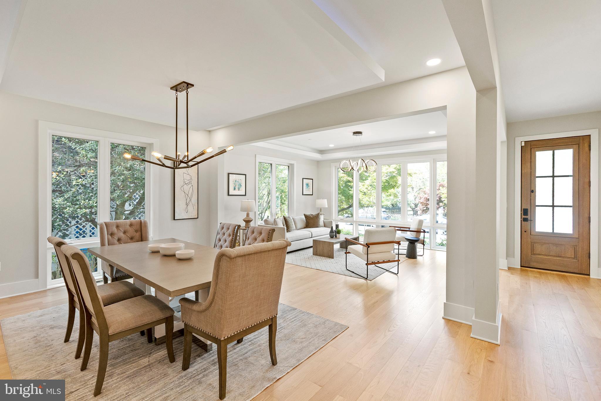 3706 Spring Street Chevy Chase, MD 20815 - Photo 9 of 63 Dining & Living Room