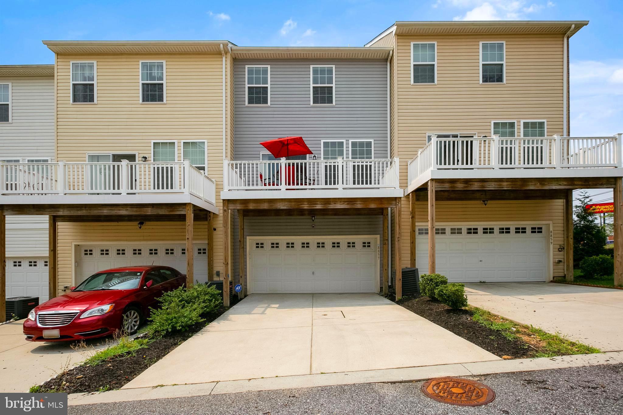 8857 Delegge Road Baltimore, MD 21237 - Photo 36 of 41 Off-Street Parking - 2 Car Driveway, leads to...