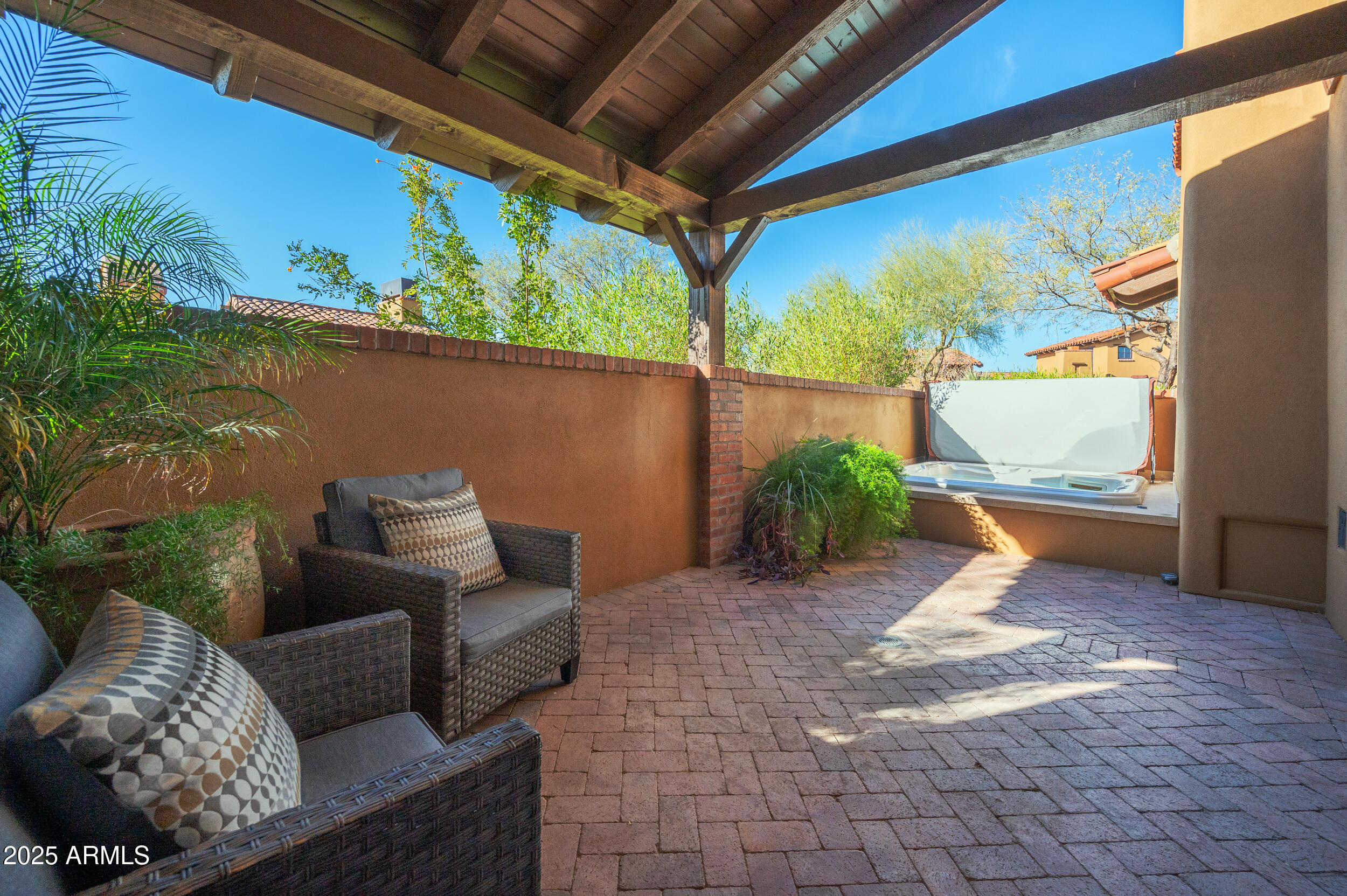 10575 East Rising Sun Drive Scottsdale, AZ 85262 - Photo 41 of 48 a view of a couches in the patio