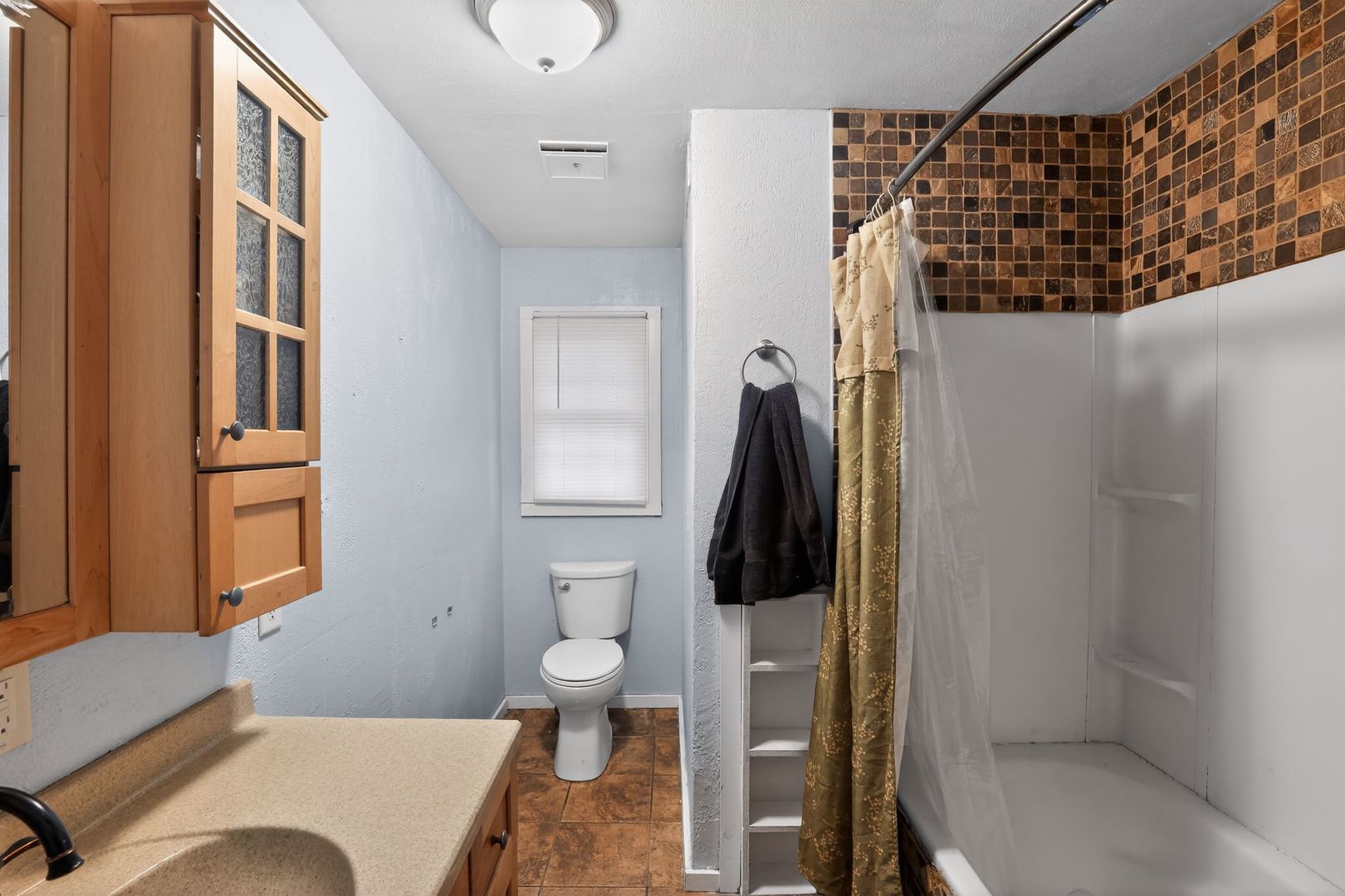1531 North Charleston Road Salem, IL 62881 - Photo 28 of 34 a bathroom with a sink toilet and shower