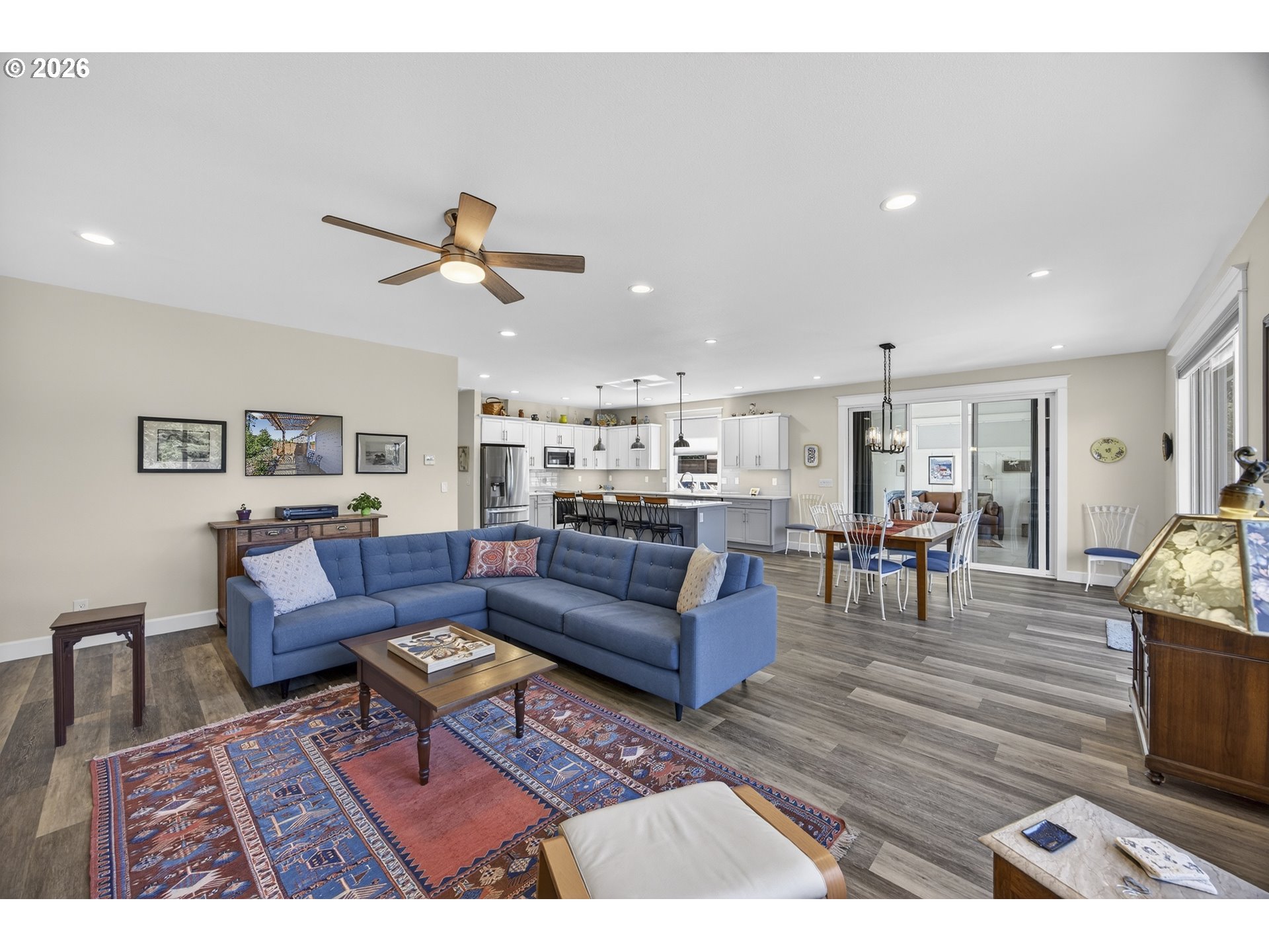 88084 Lake Point Drive Florence, OR 97439 - Photo 12 of 22 a living room with furniture and wooden floor