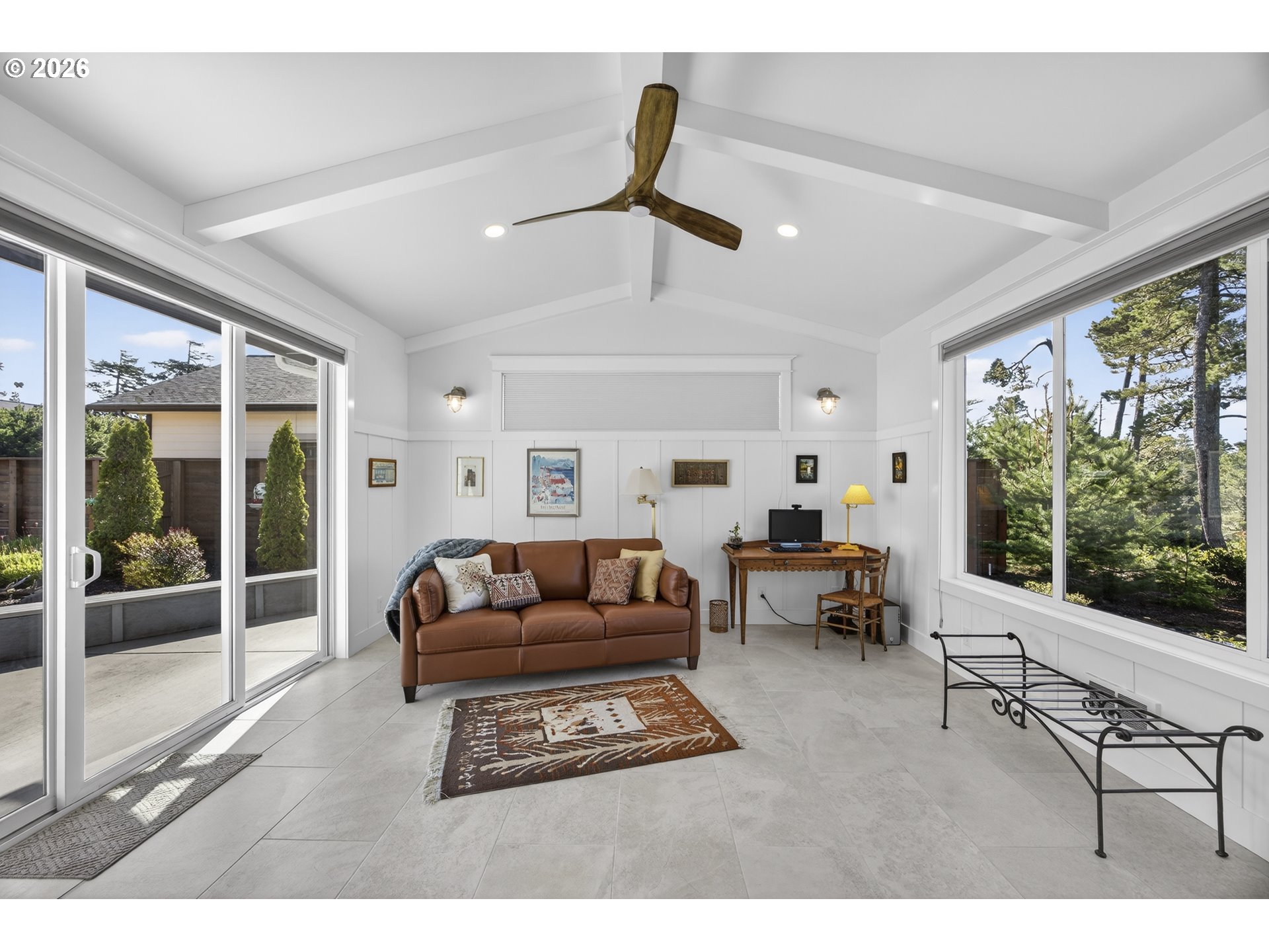 88084 Lake Point Drive Florence, OR 97439 - Photo 16 of 22 a living room with furniture and a large window